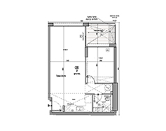 בניינים C D | דירה מספר 25 | 2 חדרים